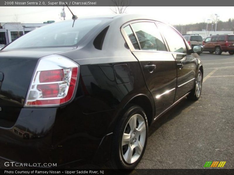 Super Black / Charcoal/Steel 2008 Nissan Sentra 2.0