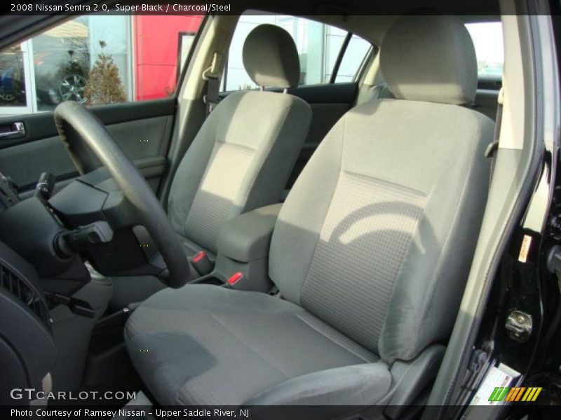 Super Black / Charcoal/Steel 2008 Nissan Sentra 2.0