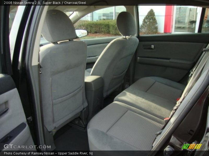 Super Black / Charcoal/Steel 2008 Nissan Sentra 2.0
