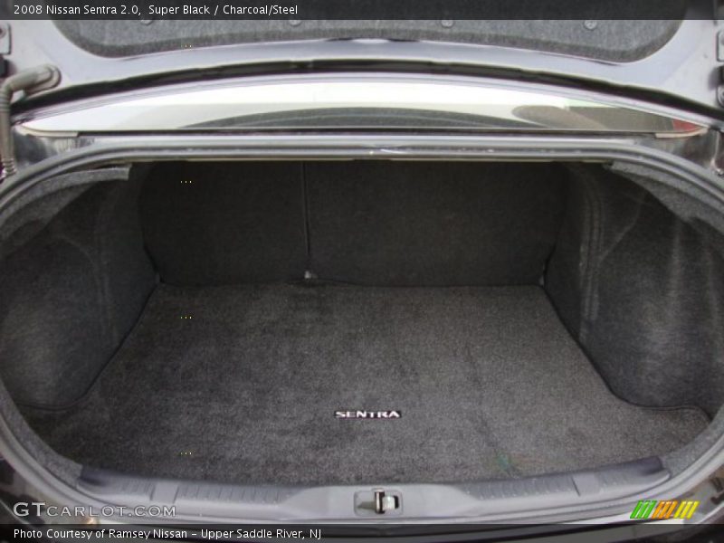 Super Black / Charcoal/Steel 2008 Nissan Sentra 2.0