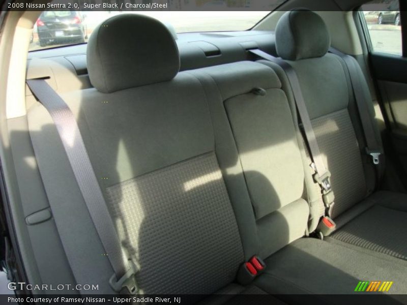 Super Black / Charcoal/Steel 2008 Nissan Sentra 2.0