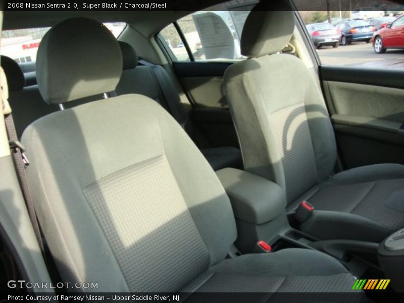 Super Black / Charcoal/Steel 2008 Nissan Sentra 2.0