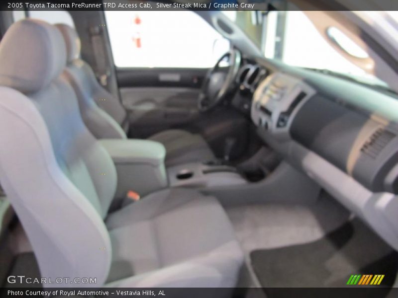 Silver Streak Mica / Graphite Gray 2005 Toyota Tacoma PreRunner TRD Access Cab