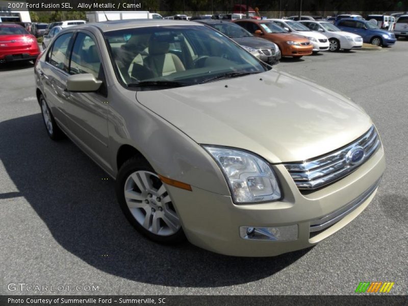 Alloy Metallic / Camel 2007 Ford Fusion SEL