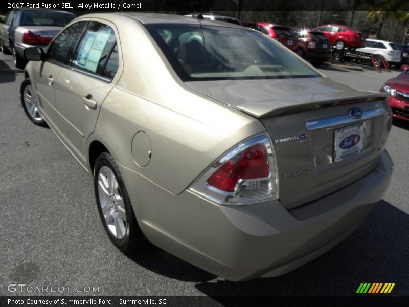 Alloy Metallic / Camel 2007 Ford Fusion SEL