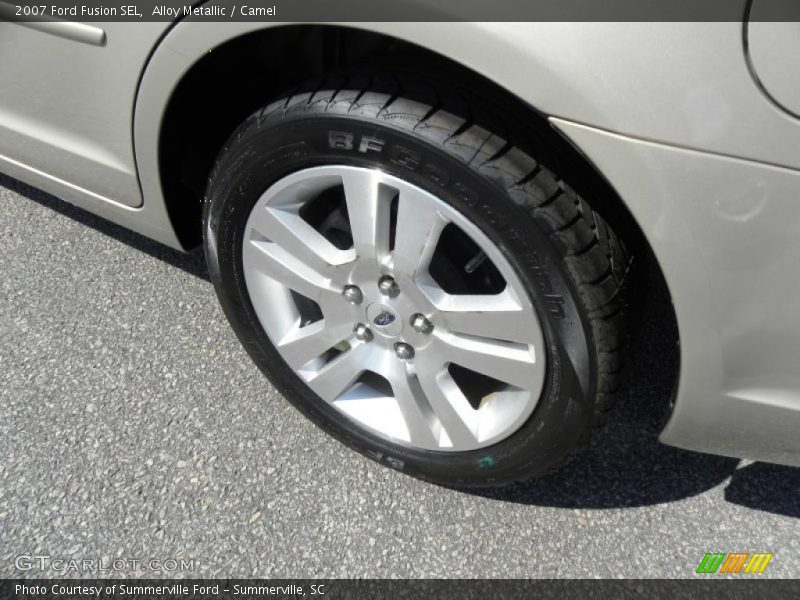 Alloy Metallic / Camel 2007 Ford Fusion SEL