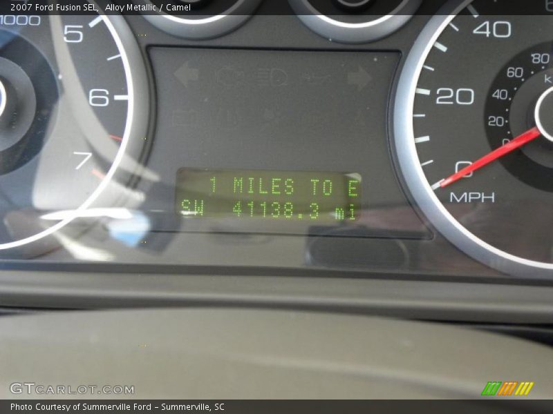 Alloy Metallic / Camel 2007 Ford Fusion SEL