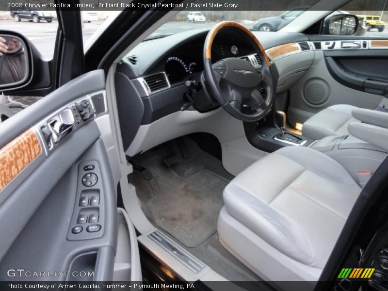  2008 Pacifica Limited Pastel Slate Gray Interior