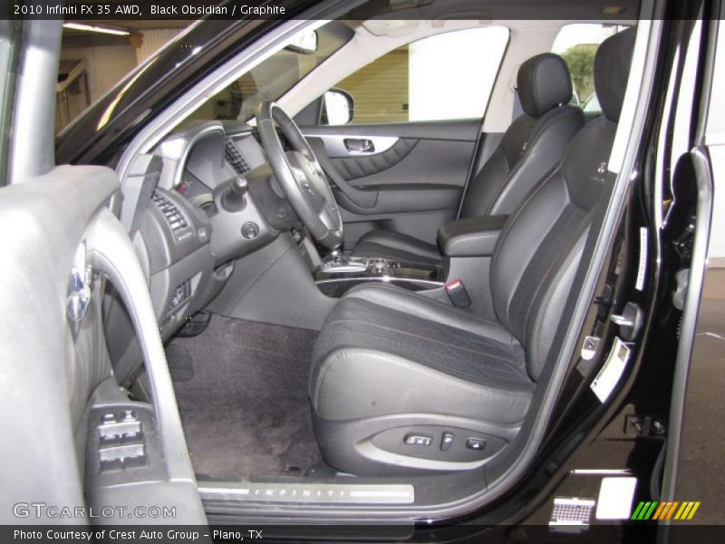 Black Obsidian / Graphite 2010 Infiniti FX 35 AWD
