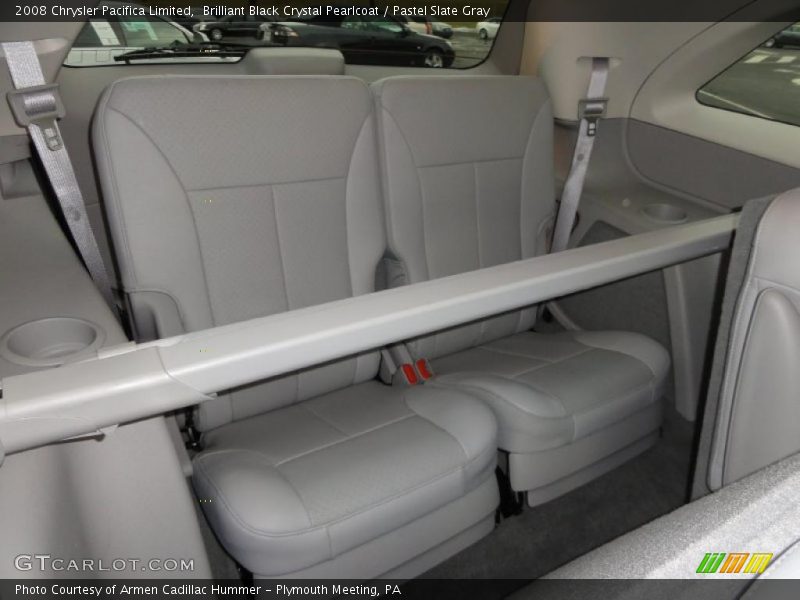 Brilliant Black Crystal Pearlcoat / Pastel Slate Gray 2008 Chrysler Pacifica Limited
