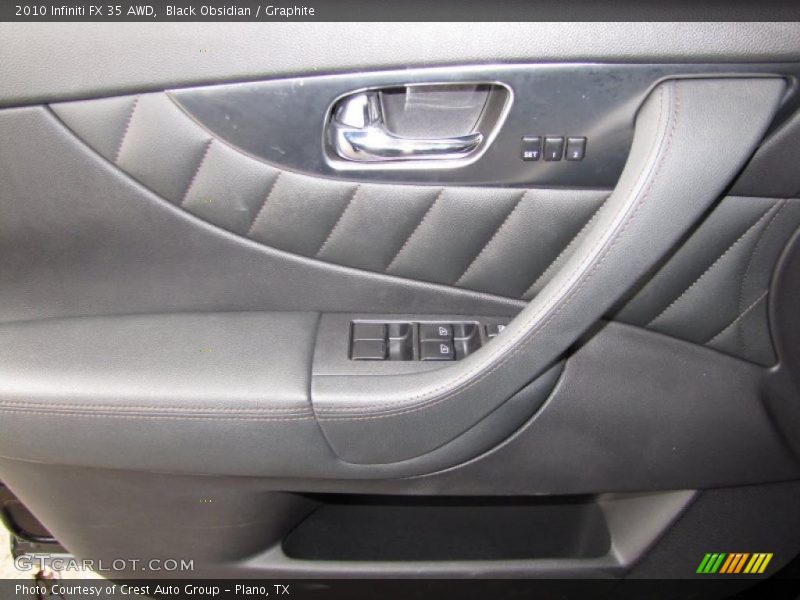 Black Obsidian / Graphite 2010 Infiniti FX 35 AWD