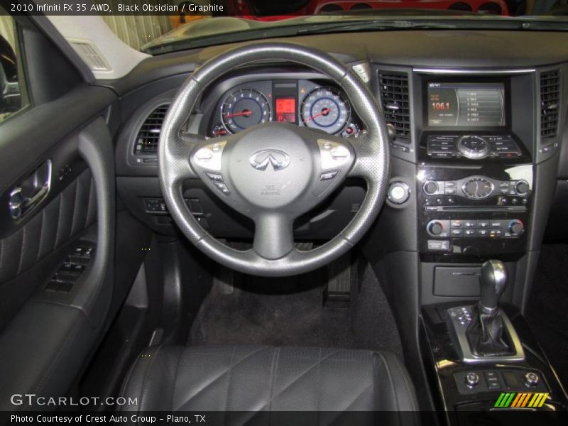 Black Obsidian / Graphite 2010 Infiniti FX 35 AWD