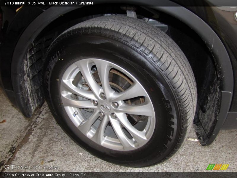 Black Obsidian / Graphite 2010 Infiniti FX 35 AWD
