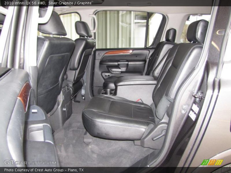 Silver Graphite / Graphite 2010 Infiniti QX 56 4WD