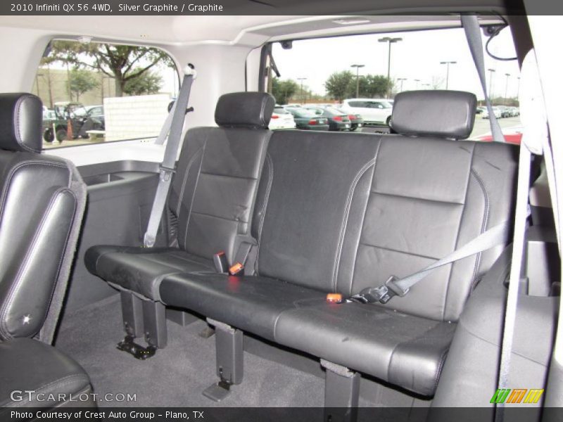 Silver Graphite / Graphite 2010 Infiniti QX 56 4WD