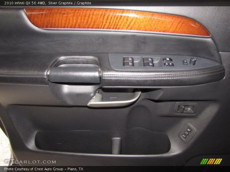 Silver Graphite / Graphite 2010 Infiniti QX 56 4WD