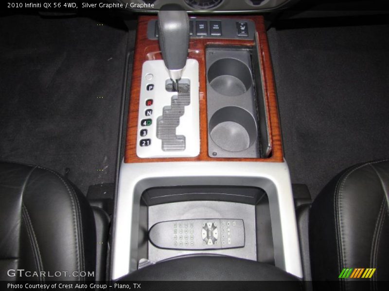 Silver Graphite / Graphite 2010 Infiniti QX 56 4WD