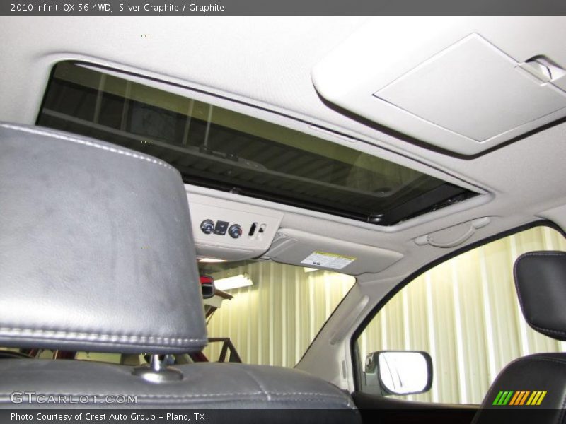Silver Graphite / Graphite 2010 Infiniti QX 56 4WD