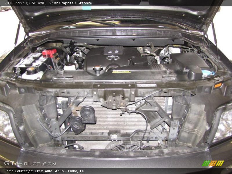Silver Graphite / Graphite 2010 Infiniti QX 56 4WD