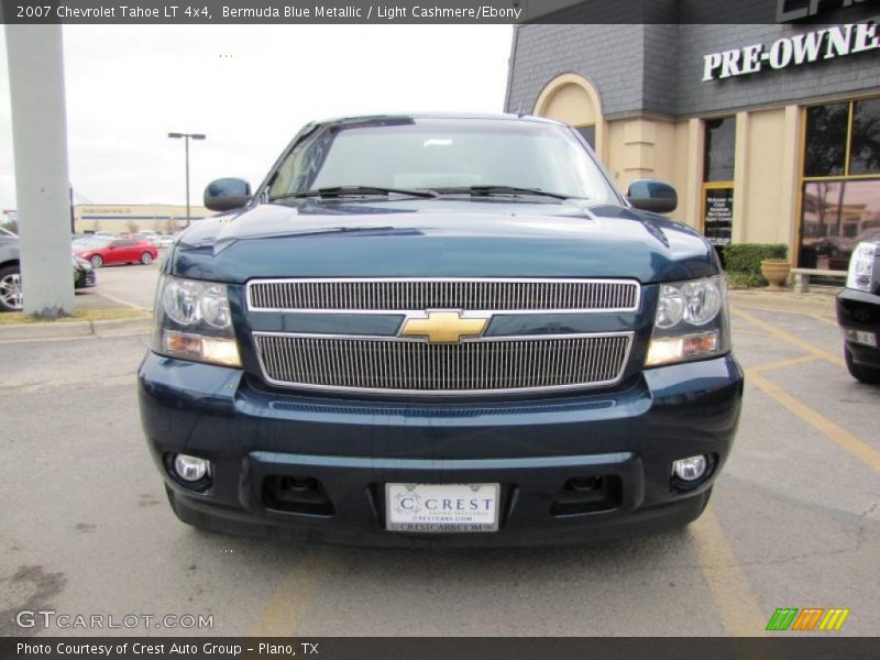 Bermuda Blue Metallic / Light Cashmere/Ebony 2007 Chevrolet Tahoe LT 4x4