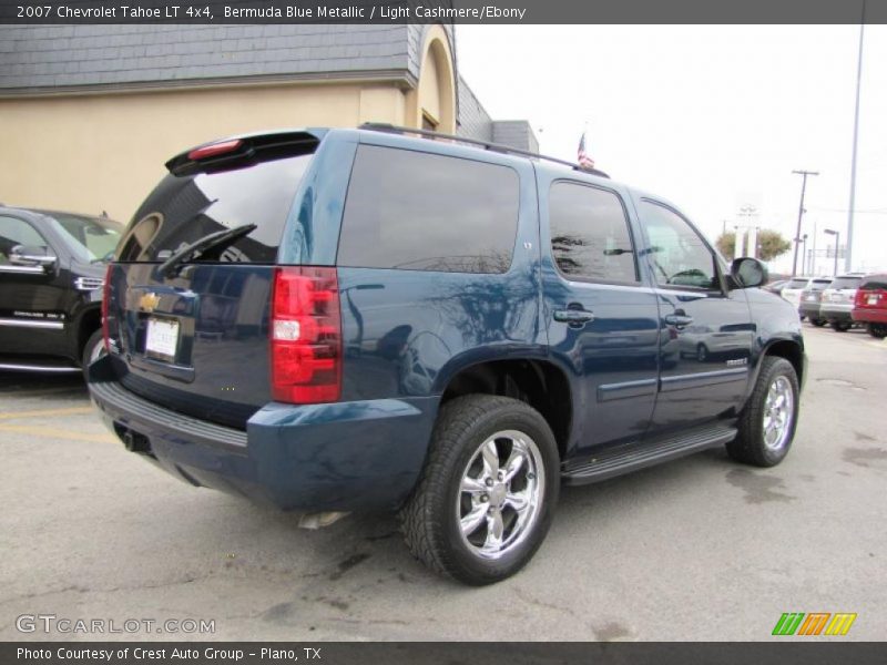 Bermuda Blue Metallic / Light Cashmere/Ebony 2007 Chevrolet Tahoe LT 4x4