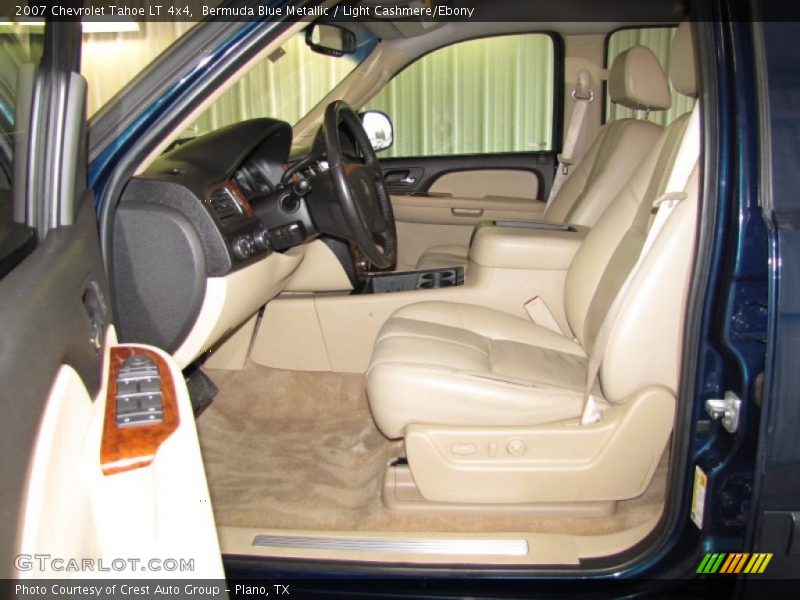 Bermuda Blue Metallic / Light Cashmere/Ebony 2007 Chevrolet Tahoe LT 4x4