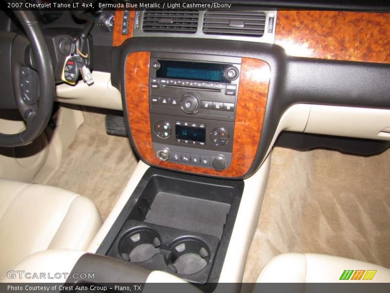 Bermuda Blue Metallic / Light Cashmere/Ebony 2007 Chevrolet Tahoe LT 4x4