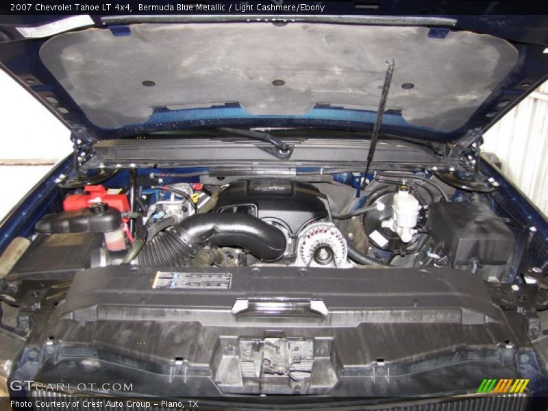 Bermuda Blue Metallic / Light Cashmere/Ebony 2007 Chevrolet Tahoe LT 4x4
