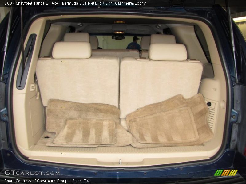 Bermuda Blue Metallic / Light Cashmere/Ebony 2007 Chevrolet Tahoe LT 4x4