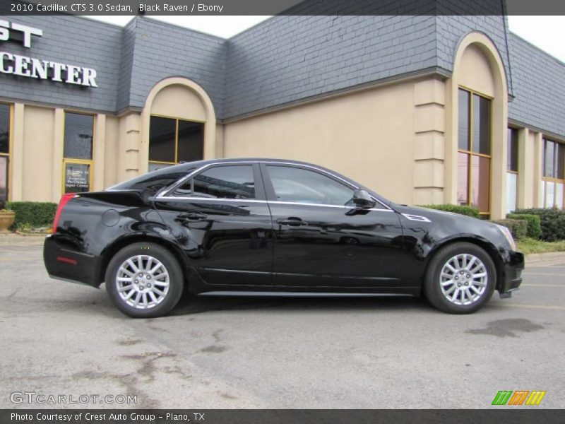 Black Raven / Ebony 2010 Cadillac CTS 3.0 Sedan