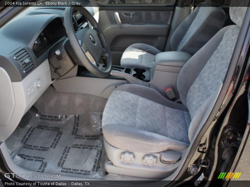  2004 Sorento LX Gray Interior