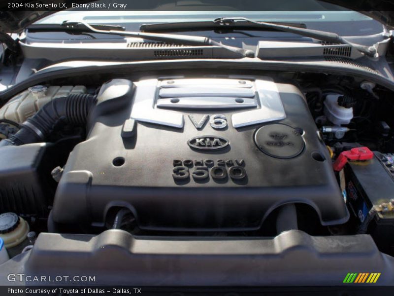  2004 Sorento LX Engine - 3.5 Liter DOHC 24-Valve V6