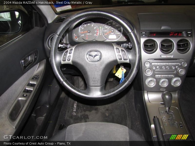 Dashboard of 2004 MAZDA6 s Hatchback