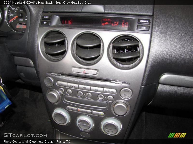 Controls of 2004 MAZDA6 s Hatchback