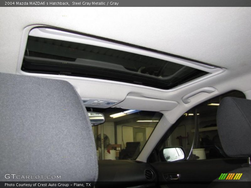 Steel Gray Metallic / Gray 2004 Mazda MAZDA6 s Hatchback
