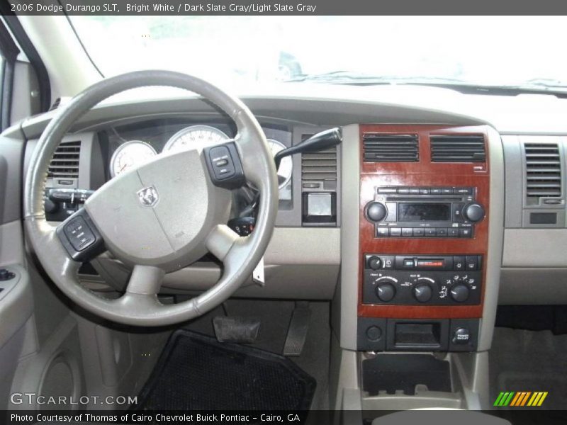 Bright White / Dark Slate Gray/Light Slate Gray 2006 Dodge Durango SLT