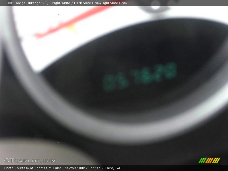 Bright White / Dark Slate Gray/Light Slate Gray 2006 Dodge Durango SLT