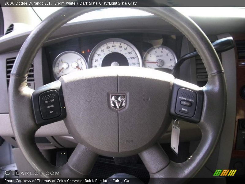 Bright White / Dark Slate Gray/Light Slate Gray 2006 Dodge Durango SLT