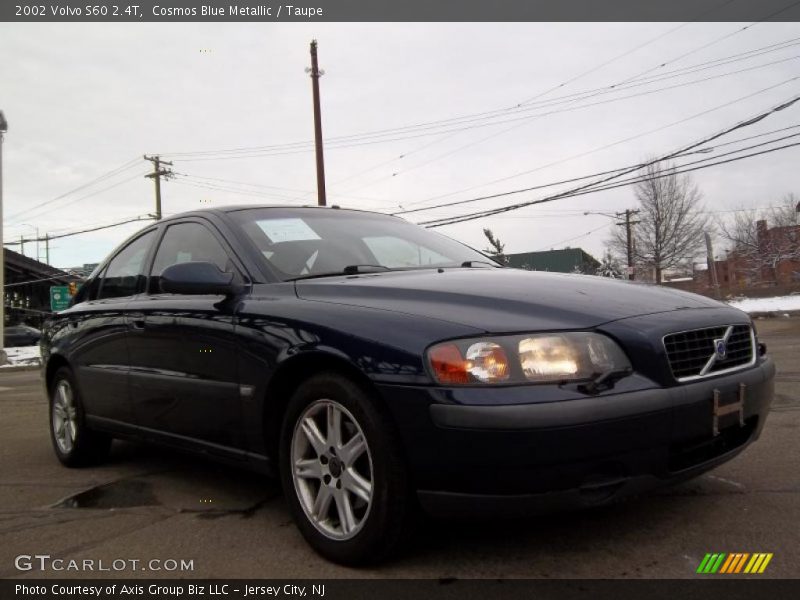 Cosmos Blue Metallic / Taupe 2002 Volvo S60 2.4T