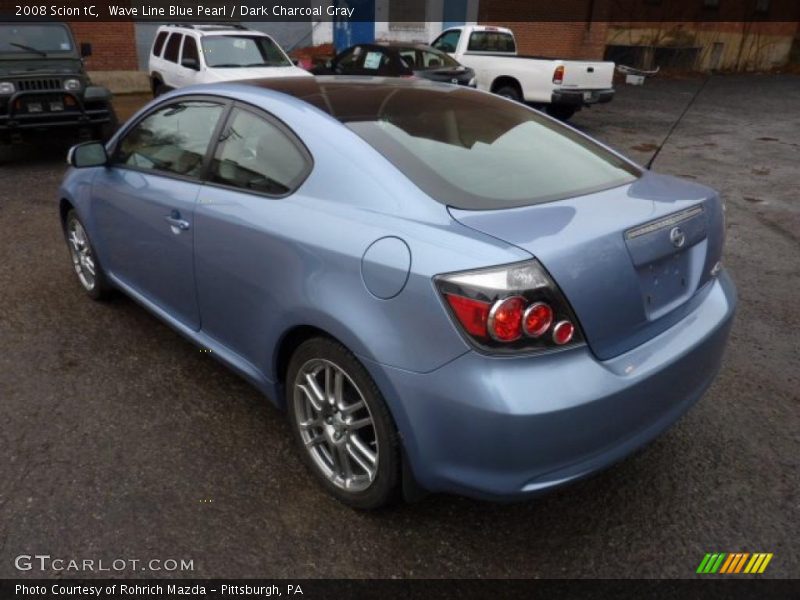 Wave Line Blue Pearl / Dark Charcoal Gray 2008 Scion tC