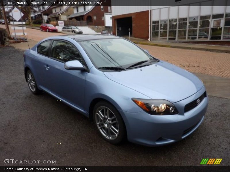 Wave Line Blue Pearl / Dark Charcoal Gray 2008 Scion tC