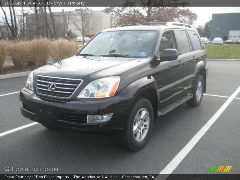 Black Onyx / Dark Gray 2005 Lexus GX 470