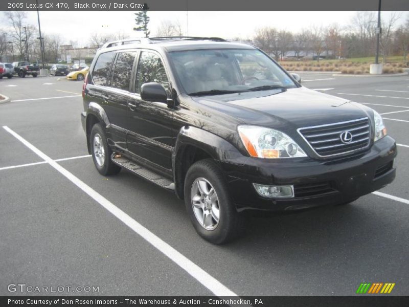 Black Onyx / Dark Gray 2005 Lexus GX 470