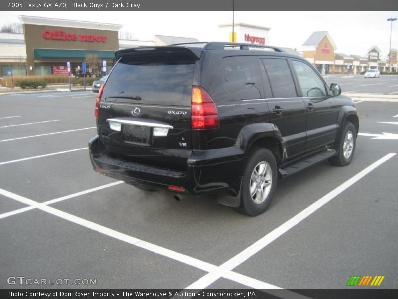 Black Onyx / Dark Gray 2005 Lexus GX 470