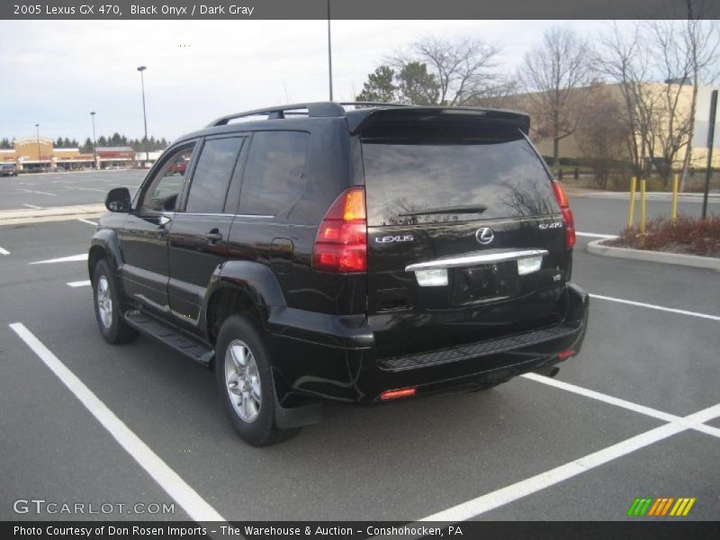 Black Onyx / Dark Gray 2005 Lexus GX 470