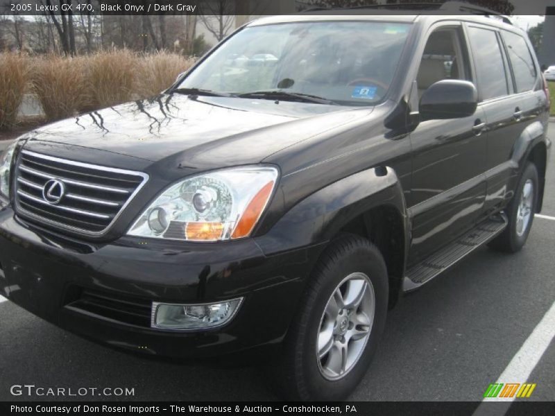 Black Onyx / Dark Gray 2005 Lexus GX 470