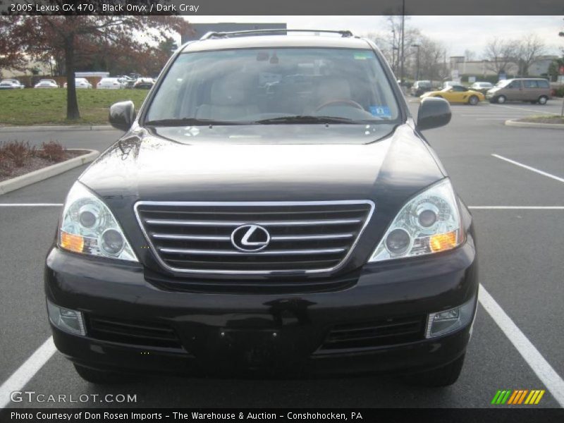 Black Onyx / Dark Gray 2005 Lexus GX 470
