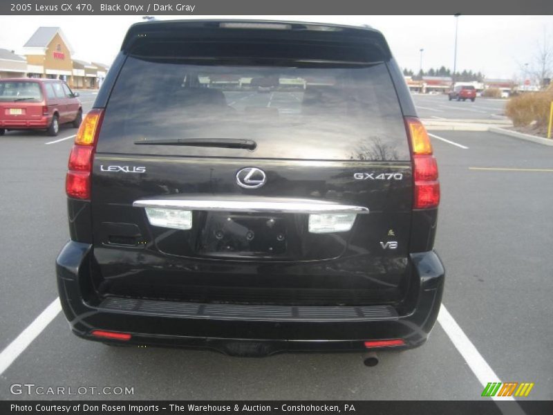 Black Onyx / Dark Gray 2005 Lexus GX 470