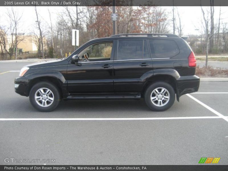 Black Onyx / Dark Gray 2005 Lexus GX 470