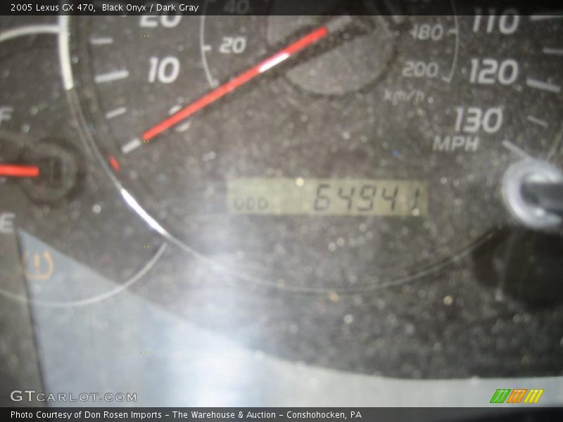 Black Onyx / Dark Gray 2005 Lexus GX 470